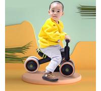 Vélo d'équilibre pour enfants, siège d'apprentissage pour bébé, vélo d'équilibre pour plus d'un an, vélo à enfourcher pour bébé avec roues en TPU, cadeau garçon/fille, jouet pour tout-petit, convient