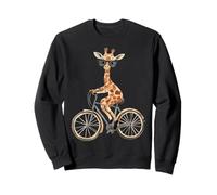 Vélo d'équitation Amusant pour Enfant Motif Girafe Sweatshirt