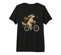 Vélo d'équitation Anglais pour Amoureux des Chiens T-Shirt Haut de Gamme