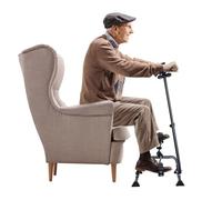 Vélo d'exercice à pédale pour personnes âgées, équipement d'exercice réglable pour bras et jambes pour un usage domestique, vélo d'exercice à domicile pour personnes âgées avec écran LCD (noir)