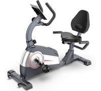 Vélo d'exercice couché pour la maison, vélo stationnaire couché, capacité de poids de 330 LBS, vélo couché magnétique, vélo de cyclisme en salle