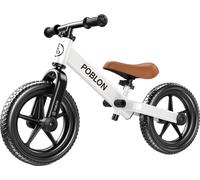 Vélo d'exercice, design ergonomique, trois roues, pour 2-5 ans Blanc