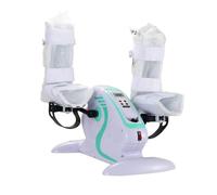 Vélo d'exercice électrique motorisé sous Le Bureau, Mini-vélo d'exercice, vélo à pédales électrique Portable, Exercices de Fitness, résistance des Bras et des Jambes