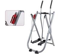 Vélo d'exercice elliptique pliant, 5 niveaux de résistance, poids maximal de 264 lbs, appareil d'exercice pour la maison