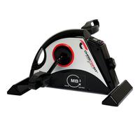 Christopeit 1340 Mini vélo d'appartement MB 3, Noir/Argent, 50 x 42 x 31 cm