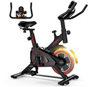 Vélo d'exercice, Vélo d'intérieur Silencieux avec écran LCD, Vélo d'Appartement Résistance Réglable - Formill QK101