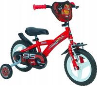 Vélo Disney Cars 12 pouces pour garçon 3-5 ans Rouge