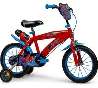 Vélo Disney Spiderman 14 pouces pour garçon 4-6 ans Rouge