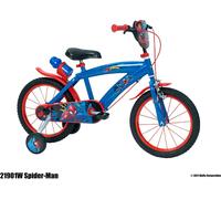 Vélo Disney Spiderman 16 pouces pour garçon 5-7 ans Bleu