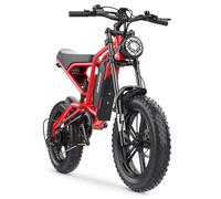 Vélo Electrique 1200W 20'' 48V/15,6Ah 50km/h Max Autonomie 70km Shimano 7 Vitesses VTT
