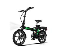 Vélo Electrique - - 16 Pouces Pliable - Batterie 36V12Ah Pédalage assisté - Ecran LCD - Noir