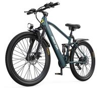 Vélo électrique 24 pouces, 40 km/h, moteur 36 V 13 Ah et 748 W, 21 vitesses et double suspension, autonomie maximale 60 km