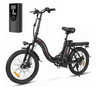 Vélo électrique 250W 25km/h 12Ah Samebike CY20 20" City E-BIKE Noir+panier + béquille+pompe de gonflage