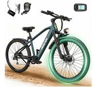 Vélo Électrique 26"" AAIRSK GT 300 Moteur 250W Batterie 13Ah 36V, Autonomie 30-50 km, Freins à disque Shimano 7 vitesses