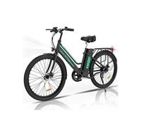 HITWAY Vélo électrique 26 Noir Moteur 250W,E-Bike avec Batterie au Lithium Amovible 36V 8,4Ah Ebike,pompe à vélo gratuite Noir