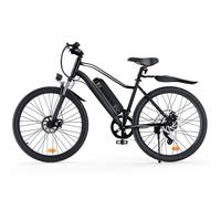 Vélo Électrique 26 Po iScooter EB3S, Autonomie 60 km, Shimano 7 Vitesses, Noir