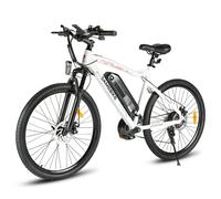 Vélo Électrique 26 Pouces Samebike Sy26-Ii 500w 32km/H Shimano 21 36v 13ah Endurance 40-80km - Blanc