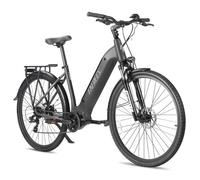 Vélo électrique 27.5"" - FAFREES FM9 - Motor 350W 15Ah/36V Vélo de Ville avec Batterie Intégrée, SHIMANO 7S, Autonomie 100 km - Noir