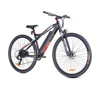 Vélo Électrique 27,5'' M920 250w 36v13ah 9 Vitesses, Autonomie 60 Km, Tout-Terrain, Urbain -Noir Et Rouge