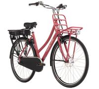 Vélo électrique 28'' Femme Carry One 3 vitesses rouge Hollandia TC 54 cm 153E