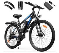 Vélo Électrique-29""*2.1 pneus tout terrain-Moteur 1000W-Batterie Amovible 48V/21Ah-Autonomie 40-60km-Shimano 21 vitesses-Noir