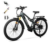 Vélo électrique 29 pouces 48 V/19,2 Ah VTT électrique 1000 W eBike Shimano 27 vitesses 45 km/h
