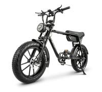 Vélo électrique à gros pneus CMACEWHEEL K20 20 pouces Moteur 750 W Batterie 48 V 17 Ah