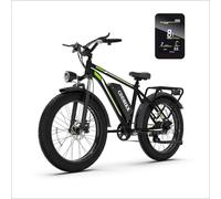 Vélo électrique à gros pneus OOK-TEK F26, batterie 48 V 15,6 Ah, Shimano 7 vitesses