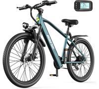 Vélo électrique Aairsk GT300 26 pouces avec batterie lithium 36 V 10 Ah, Shimano 7 vitesses