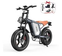 Vélo Électrique adulte Dual Moteurs 1500W - Batterie 48V 23Ah - Autonomie 100km - Shimano 7 Vitesses - Pneus 20x4.0"" VTT