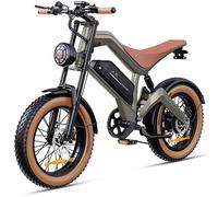 VéLo éLectrique Adulte DYU M20, Moteur 1500 W, Batterie 48 V 18,2 Ah, Pneus Larges De 20 Pouces