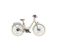 Vélo électrique ADO Air 28 Pro - Moteur 250W Batterie 36V9.6Ah Assisté Autonomie 100KM Freins à Disque Hydrauliques - Beige