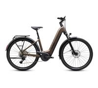 Vélo électrique aluminium CUBE Bikes Touring Hybrid Pro 800 Marron