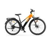 VéLo Électrique Asuka | Moteur 250W | Batterie 36V 14Ah | Pneus 700C*45C Pouces | Vitesse Max 25 km/h | Autonomie 100 km | Couleur Orange