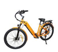 Vélo électrique BAOLUJIE, Moteur 500W Batterie 48V12AH Autonomie 35KM, 25KM/H, Clignotant, Feu arrière, Porte-bagages