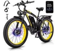 Vélo Électrique - Benfuto - K800 - Double Moteur 2x1000w - Batterie 48v 23ah - Pneus 26x4,0 Multicolore