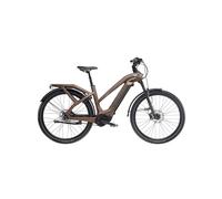 Vélo électrique Bianchi E-Omnia Ttypest Deo Shimano OLI630 RD-M4120 10V Marron