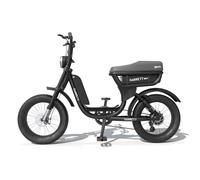 Garrett Miller Vélo Électrique Biplace Cargo Garrett Miller City - Noir Noir G