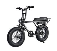 Garrett Miller Vélo Electrique Biplace Cargo Garrett Miller X - Noir