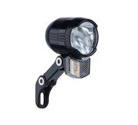 Büchel Phare LED Shiny 80 avec Support env. 80 lux Version vélo électrique (1 pièce)