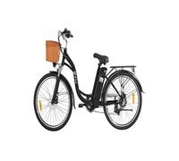 Vélo Électrique DYU C6 26 Pouces 25km/h - Moteur 350W Batterie 36V12.5Ah Freins à Disque - Noir - Neuf