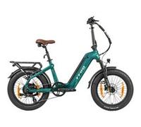Vélo Électrique Carbone TTGO F8, Autonomie 150km, Ultra Léger 20 " , Capteur de Couple, Vert Vert
