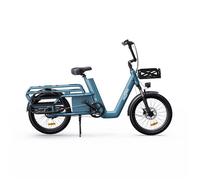 Vélo Électrique Cargo ONESPORT OT01 - Moteur 650W, Batterie Amovible 48V 27Ah, 100km, Charge Utile 150kg, frein hydraulique, CE