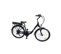 Vélo électrique City Road 26'' Noir, 10,4ah - Eza