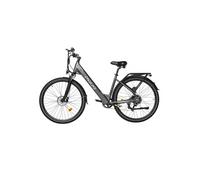 Vélo électrique City1, pour les trajets quotidiens, 36 V, 250 W, 10,4 Ah, gris