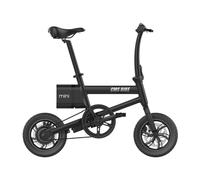 Vélo électrique CMSBIKE mini 12 pouces Vélos électriques pour adultes 36V 7,8 Ah tige de selle Batterie Li amovible, noir