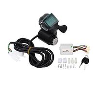 Vélo électrique Contrôleur d'accélérateur ensemble, 24 V 500 W Brossé Contrôleur avec pouce pour la conversion