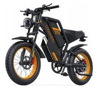 Vélo électrique COSWHEEL GT20 Motorcycle,1500W Moteur,48V25Ah Batterie,45KM/H Vitesse maximale,100KM Autonomie,20"*4.0" Tout-terrain,Frein hydraulique