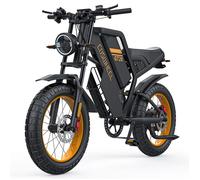 VéLo éLectrique COSWHEEL GT20 Pour Adulte, Moteur De 1500 W, Batterie 48 V 25 Ah, Pneus Tout-Terrain De 20 Pouces.