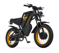 Vélo Électrique Coswheel Gt20 Pro 3000 W, Deux Moteurs, Deux Batteries 48 V 40 Ah, Vitesse Maximale 50 Km/H, Autonomie 233 Km, Freins Hydrauliques, Double Suspension, Pneus 20 Pouces.